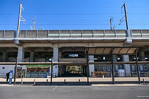 車站西口(2023年1月)