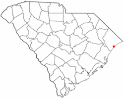 Location in Sooth Carolina