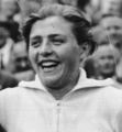 Luise Krüger in augustus 1936 overleden op 13 juni 2001