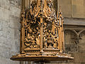 Deutsch: Taufkrone English: Cover of the baptismal font