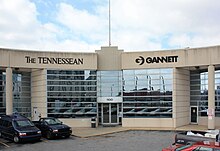 Offices of The Tennessean, a newspaper in Nashville