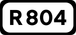 R804 road shield}}