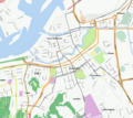 Map of downtown Göteborg