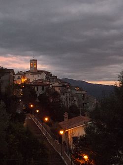 Skyline of Canterano