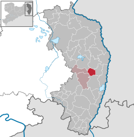 Kaart van Königshain