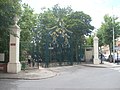 Entrada del parque municipal de Malo