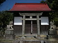 大岩八幡神社　拝殿