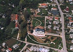 Aerial view of Csopak