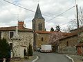 L'église de Loubert.