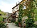 Hessensches Schloss vom Innenhof gesehen