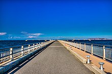 館山夕日桟橋（館山港）