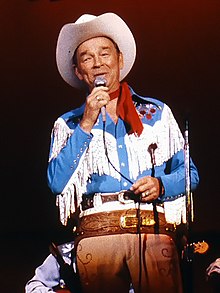 Rogers performing at Knott's Berry Farm