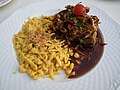 Zwiblroschdbroda mid Schbätzle