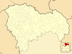 Miralrío, Spain is located in Province of Guadalajara