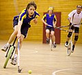 Unicycle hockey