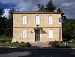 Skyline of Lestiac-sur-Garonne