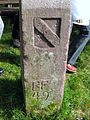 Boundary stone on Kniebis mountain, Black Forrest