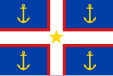 Unofficial flag of Gaspésie, Quebec, Canada