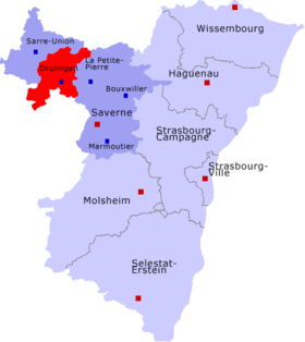 Canton de Drulingen