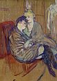 Henri de Toulouse-Lautrec (1864-1901). Two girlfriends.