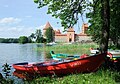 Blick zur Inselburg Trakai