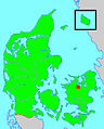 Location of Holbæk