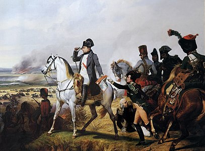 «Napoleono en Wagram», pentraĵo de Horace Vernet