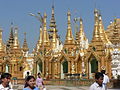 English: Shwedagon Pagoda Deutsch: Shwedagon-Pagode