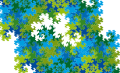 Dragon curve tiling