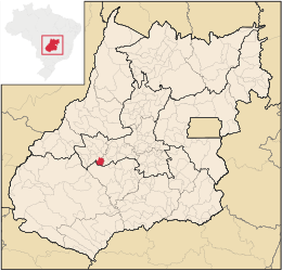 Cachoeira de Goiás – Mappa