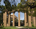 Inside the Palace of Fine Arts