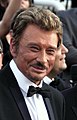 Johnny Hallyday, son père.