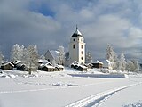 Kyrkan i vinterskrud