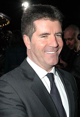 Simon Cowell in de Royal Albert Hall in Londen