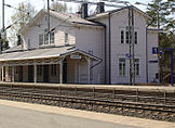 Stazione Turenki, uno dei quattro edifici originali restanti della prima stazione ferroviaria in Finlandia.