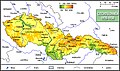 Carte de la Tchécoslovaquie