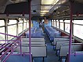 The interior of a refreshed First North Western Class 142