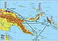 Image 39Australian and Japanese Army forces in New Guinea and the Solomon Islands in late 1944 (from Military history of Australia during World War II)