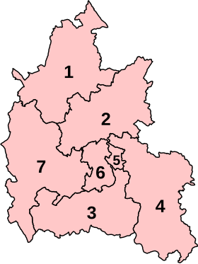 Current constituencies in Oxfordshire