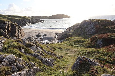 Vestey's beach, Achmelvich