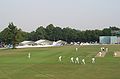 Image 42 Credit: Paddy Briggs St Lawrence Ground is the home of Kent County Cricket Club and is notable as a first-class cricket ground that has a tree within the boundary. More about St Lawrence Ground... (from Portal:Kent/Selected pictures)