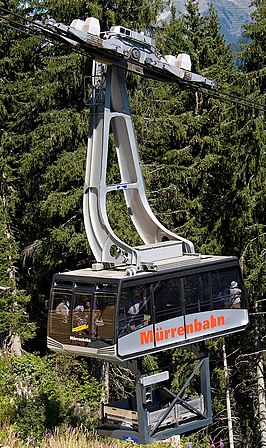 Traject Lauterbrunnen - Grütschalp