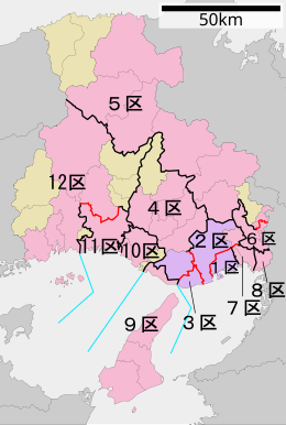 Carte de la circonscription.