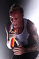 Keith Flint op 28 januari 2009 geboren op 17 september 1969