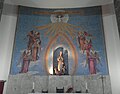 mosaic of the Immaculate Conception, in the church