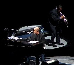 Joel performing at Madison Square Garden, circa 2006.