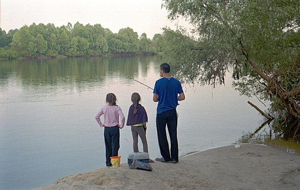 Fishing together