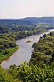 Saantal, von der Sobien-Burgruine aus gesehen, 15 km von Sanok entfernt