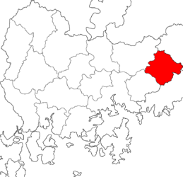 Yangsan – Mappa