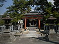 溝咋神社　朱塗鳥居　